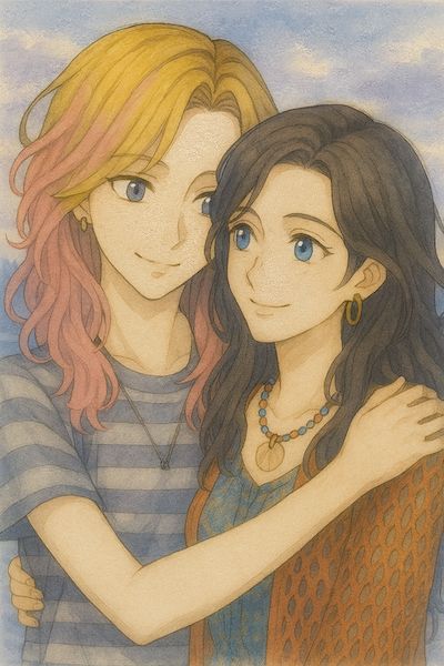 Lindy and Tamara, September 2005