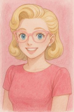 Cathy Markova, severe and elegant